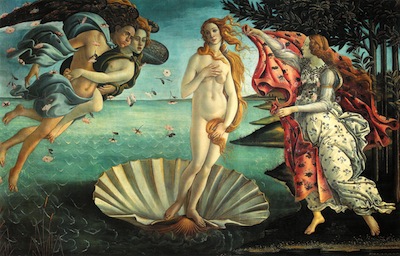 The Birth of Venus by Bottecelli